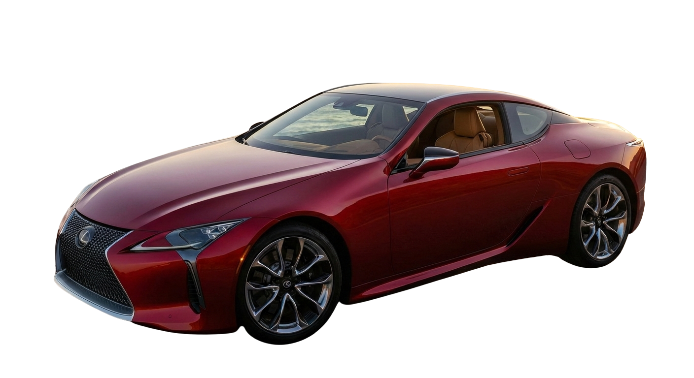 Lexus LC 500 in Infrared